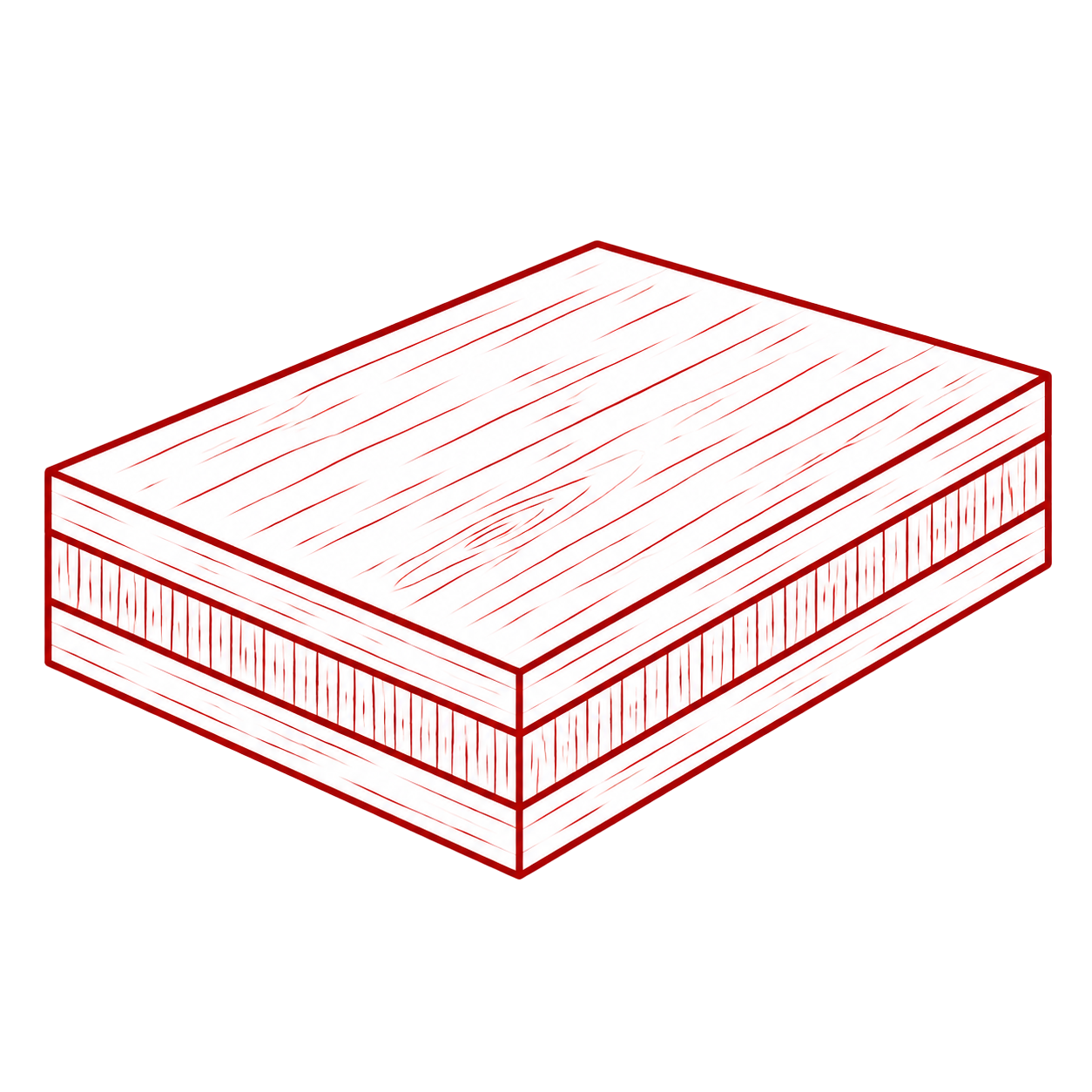 3-schicht Platten