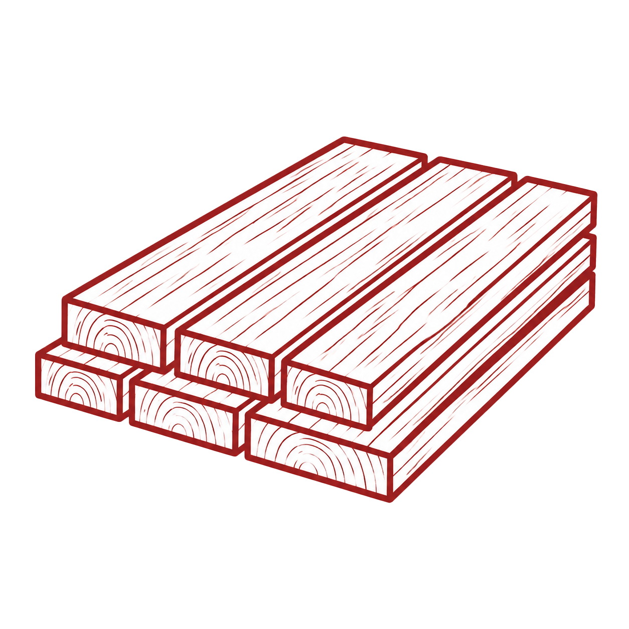 Icon Loose un-edged sawn timber