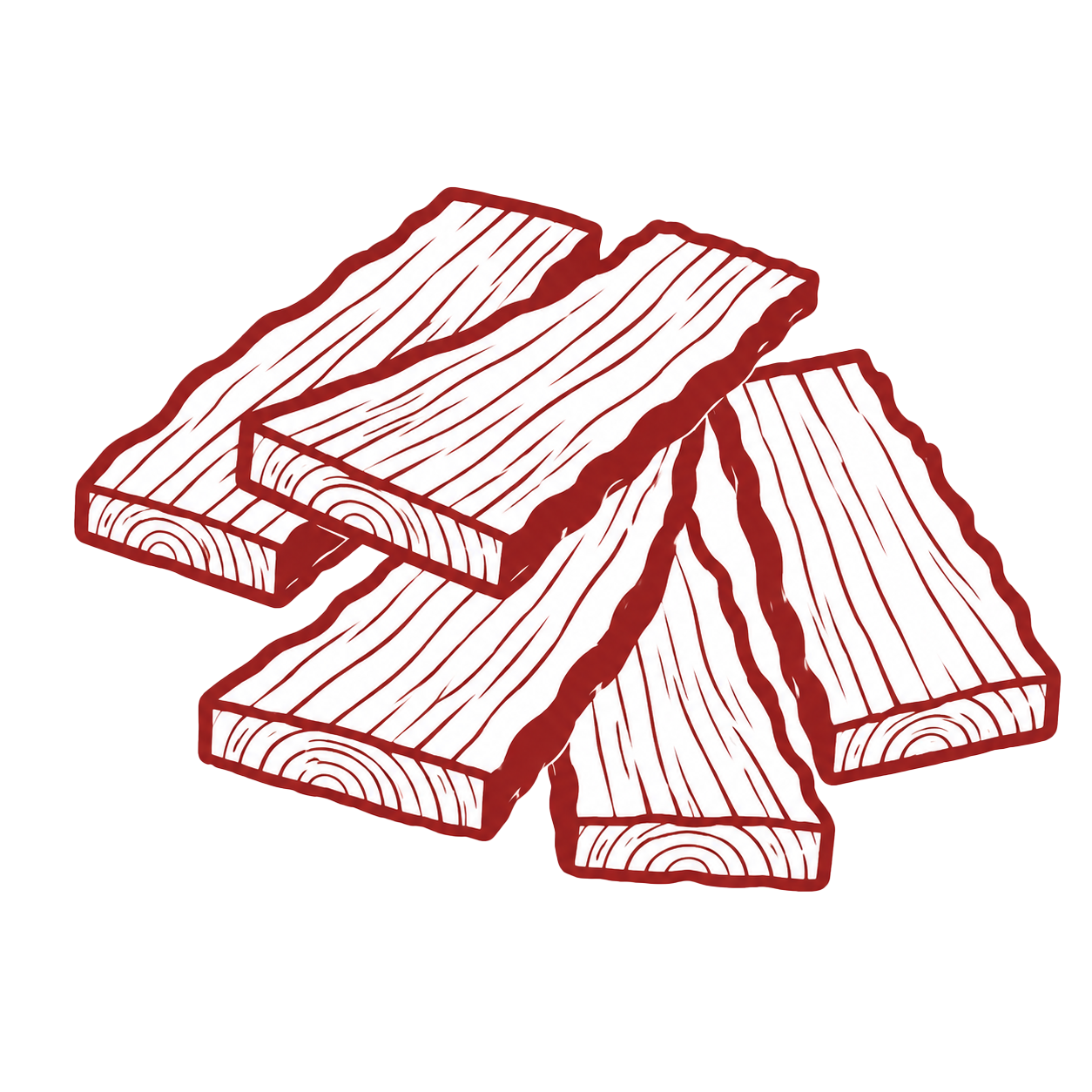 Icon Loose un-edged sawn timber